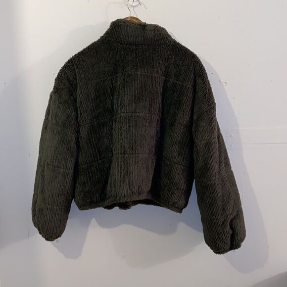 Wild Fable Faux Fur Puffer Jacket XL - Picture 6 of 6